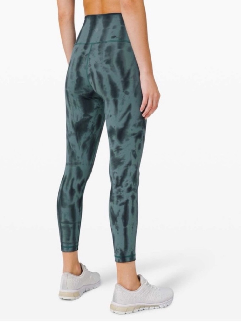 lululemon athletica Green Tie-Dye High-Rise Leggings
